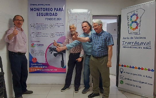 Proyecto monitoreo de seguridad JJVV Irarrázaval