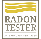 Certified Radon Tester logo, Commander and Chief Home Inspection, offering professional radon testing for Detroit, Livonia, Canton, and Southeast Michigan homes