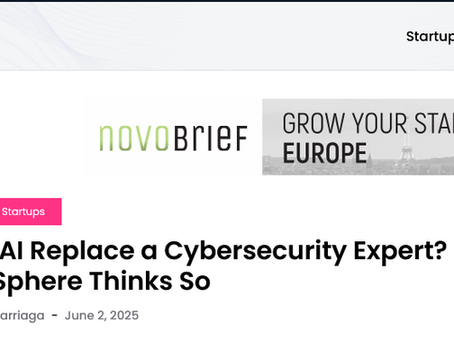 DefendSphere Featured in Novobrief: Can AI Replace a Cybersecurity Expert?