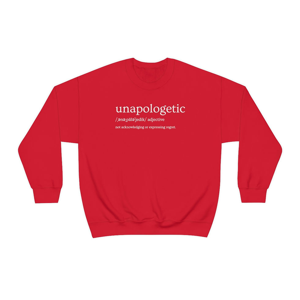 Thumbnail: Unapologetic by Definition Crewneck Sweatshirt