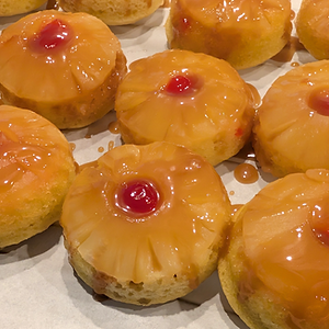 Mini Pineapple Upside Down Cakes