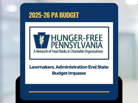 With charitable food organizations facing record demand, getting state money for vital programs flowing again will help feed hungry families