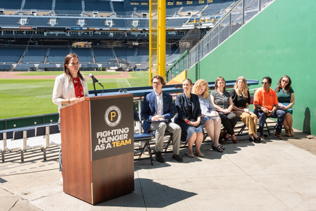PA Legislative Hunger Caucus, Pirates promote anti-hunger initiatives and legislation at PNC Park