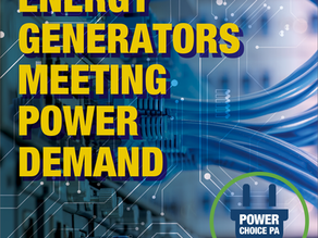 Energy generators meeting power demand