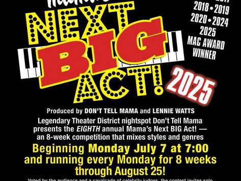 Trudy competes in mama's next big act!