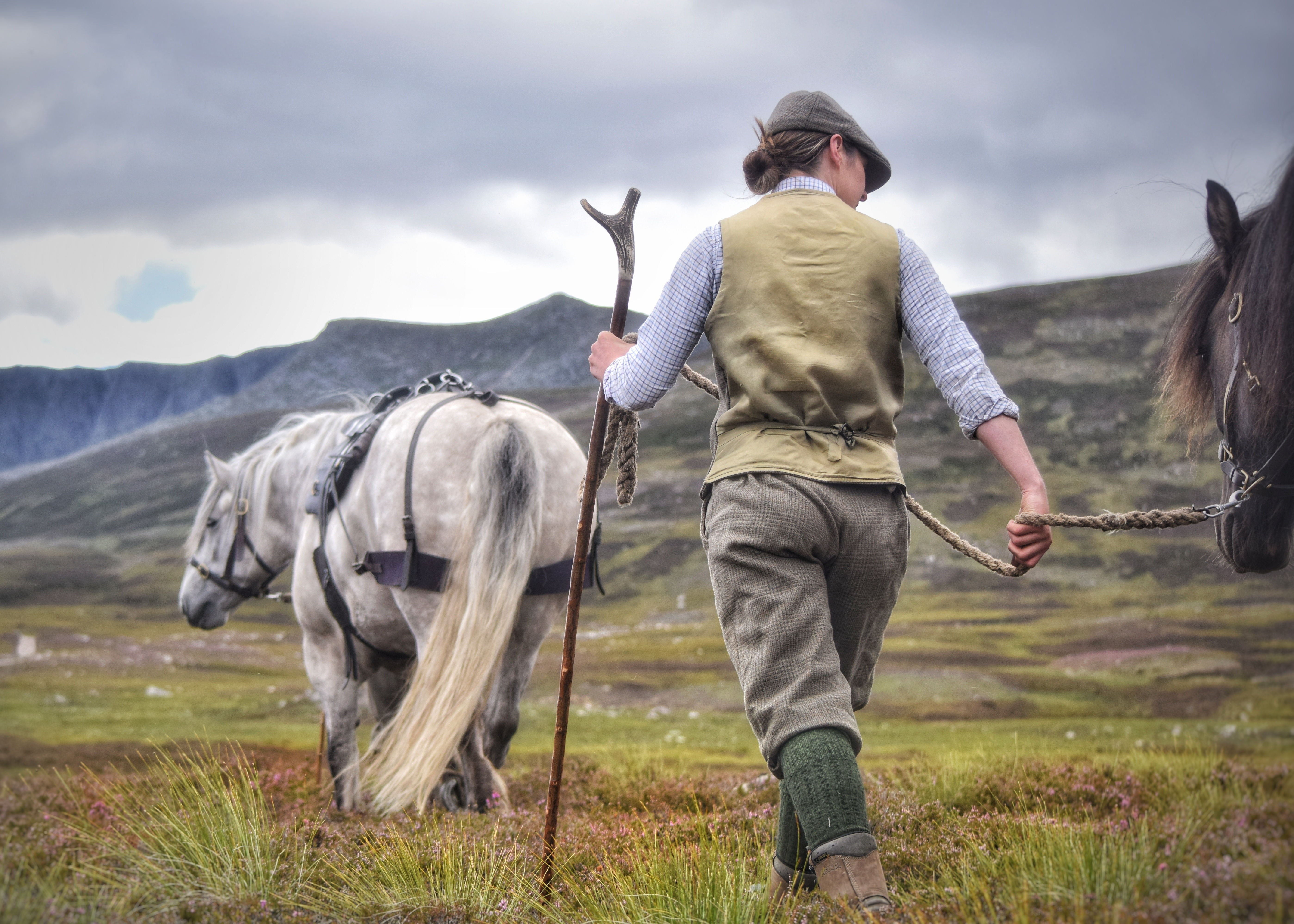 3 of a series of 6 - A3 Mounted Print - The Ghillie