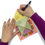 Thumbnail: Writing messages in a pop-up sea turtle origami cootie catcher card.