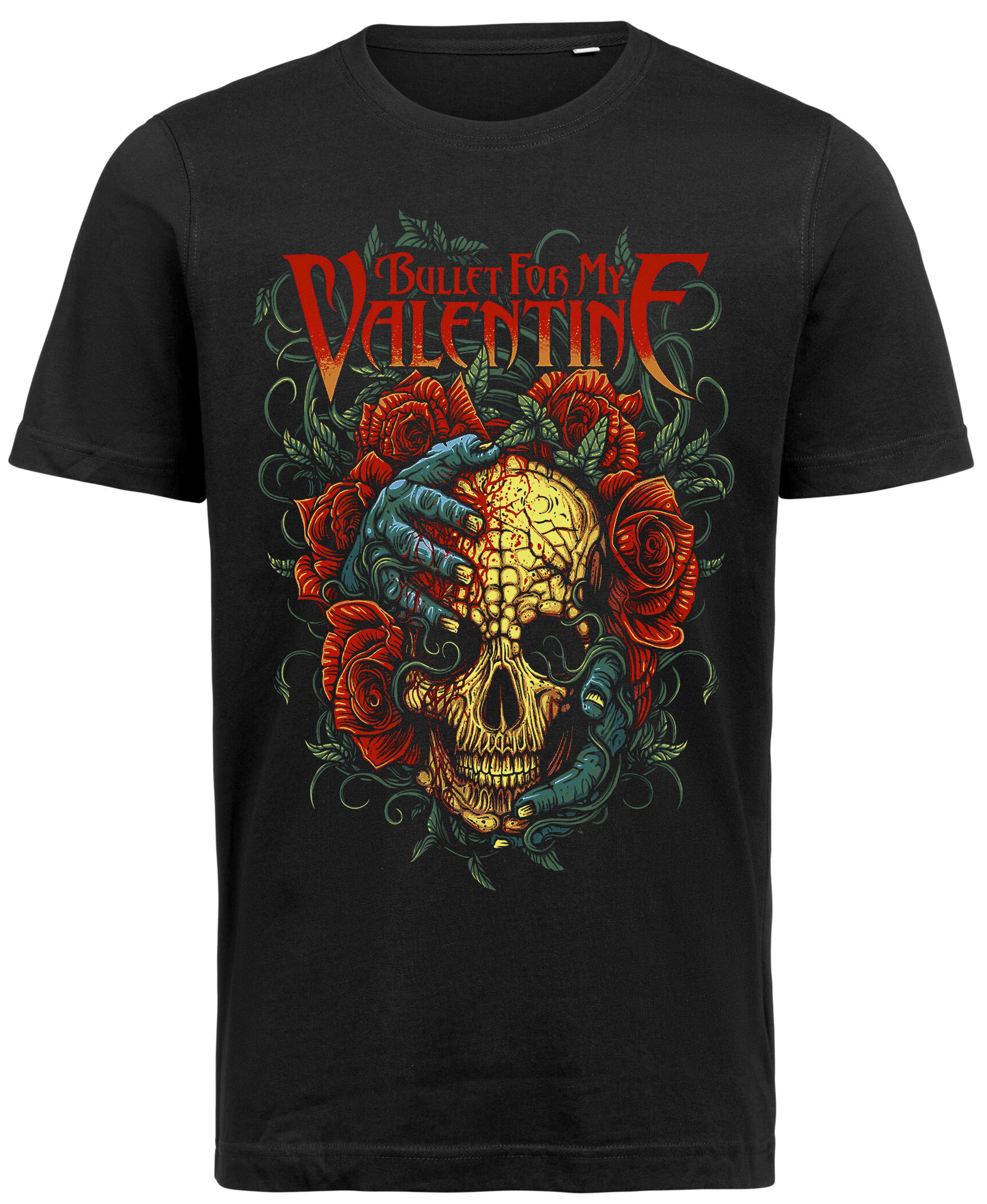 Bullet For My Valentine Black Crew Neck T-shirt