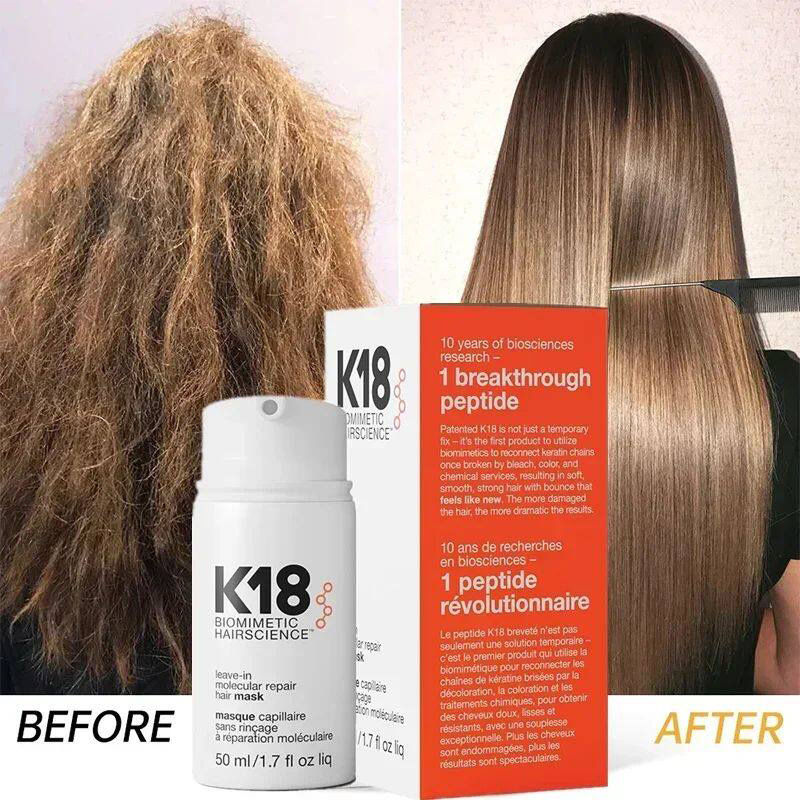 K18 Máscara Capilar Sem Enxágue – Tratamento Reparador