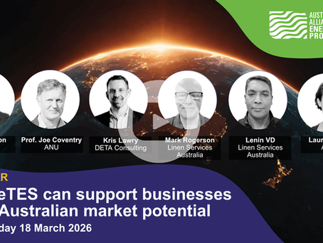 RECORDING | How eTES can support businesses & its Australian market potential