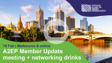 EVENT | 19 February: A2EP Member Update + networking drinks - Melbourne & online