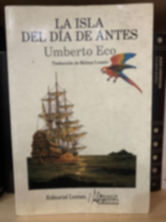 La isla del día de antes Umberto Eco