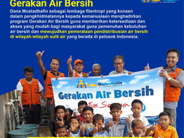 Program Gerakan Air Bersih Dana Mustadhafin