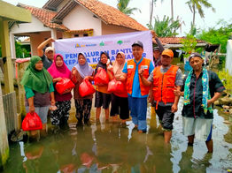 DANA MUSTADHAFIN HADIR UNTUK KORBAN BANJIR DI DESA TEGALANGUS