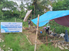 DIMULAINYA PEMBANGUNAN MCK DI CIANJUR