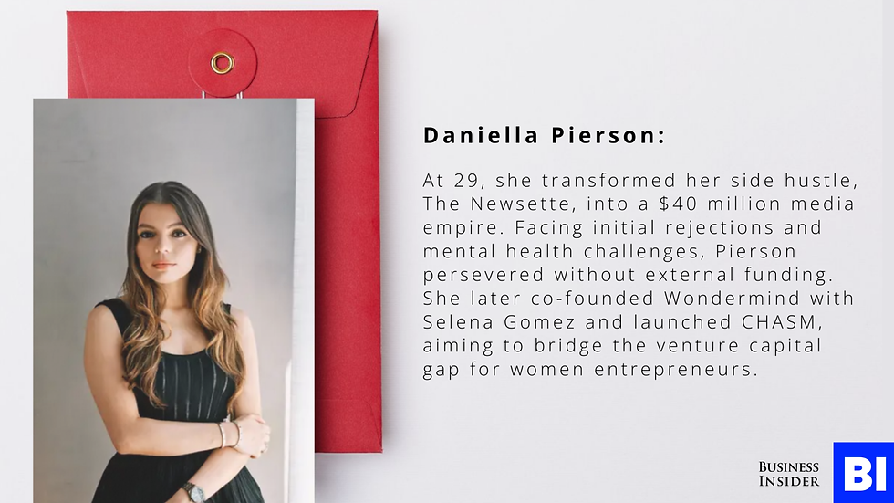 Innovation Meets Integrity, How Daniella Pierson Built a Media Empire & Championed Women in VC
Innovation Meets Integrity, How Daniella Pierson Built a Media Empire & Championed Women in VC