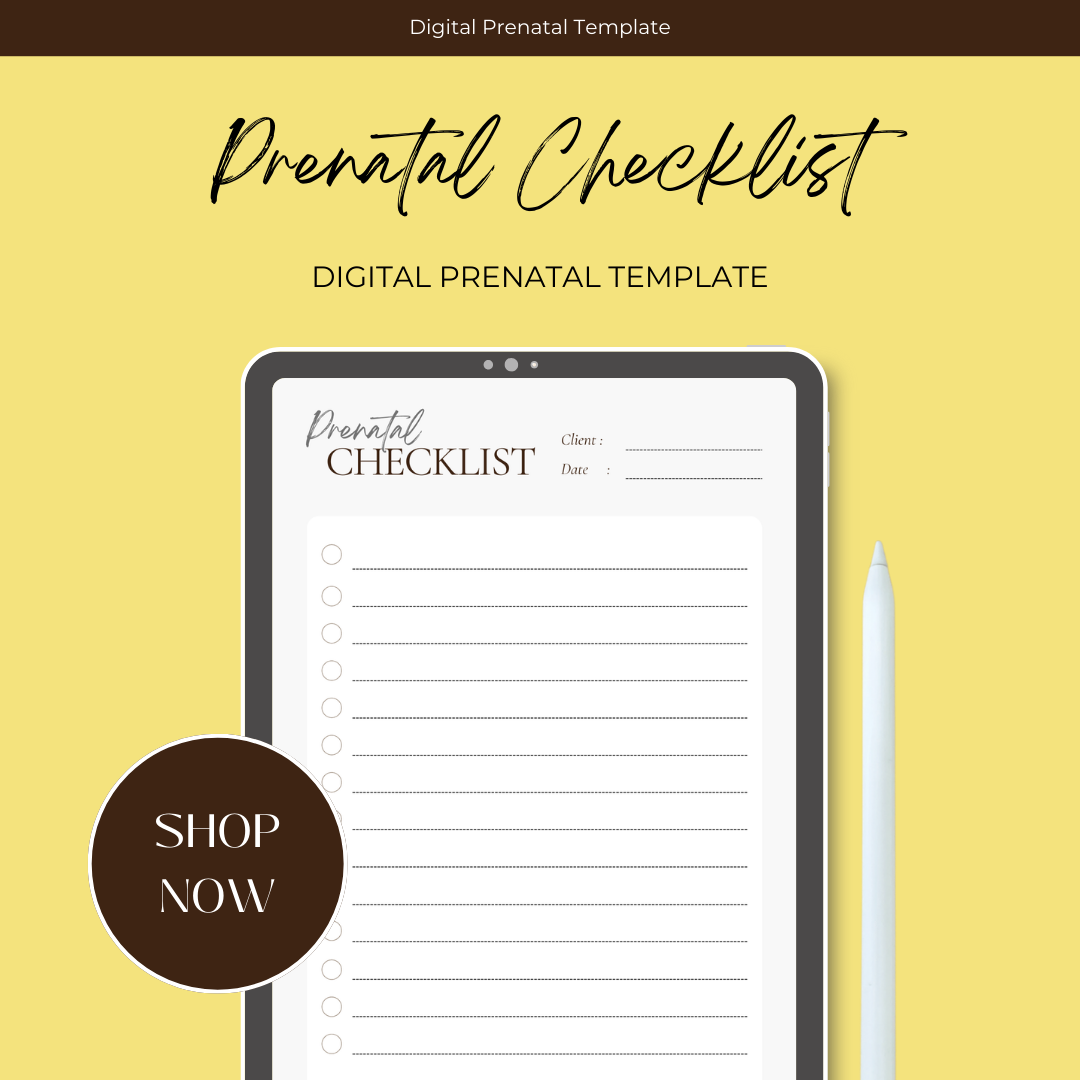 Prenatal Checklist