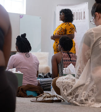 Group doula training class in Orlando, FL