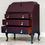 Thumbnail: Queen Anne Style Ombre Writing Bureau in Deep Purple and Blue
