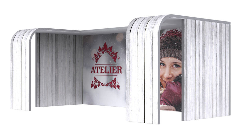 Modular trade show fabric booth | Erie, PA