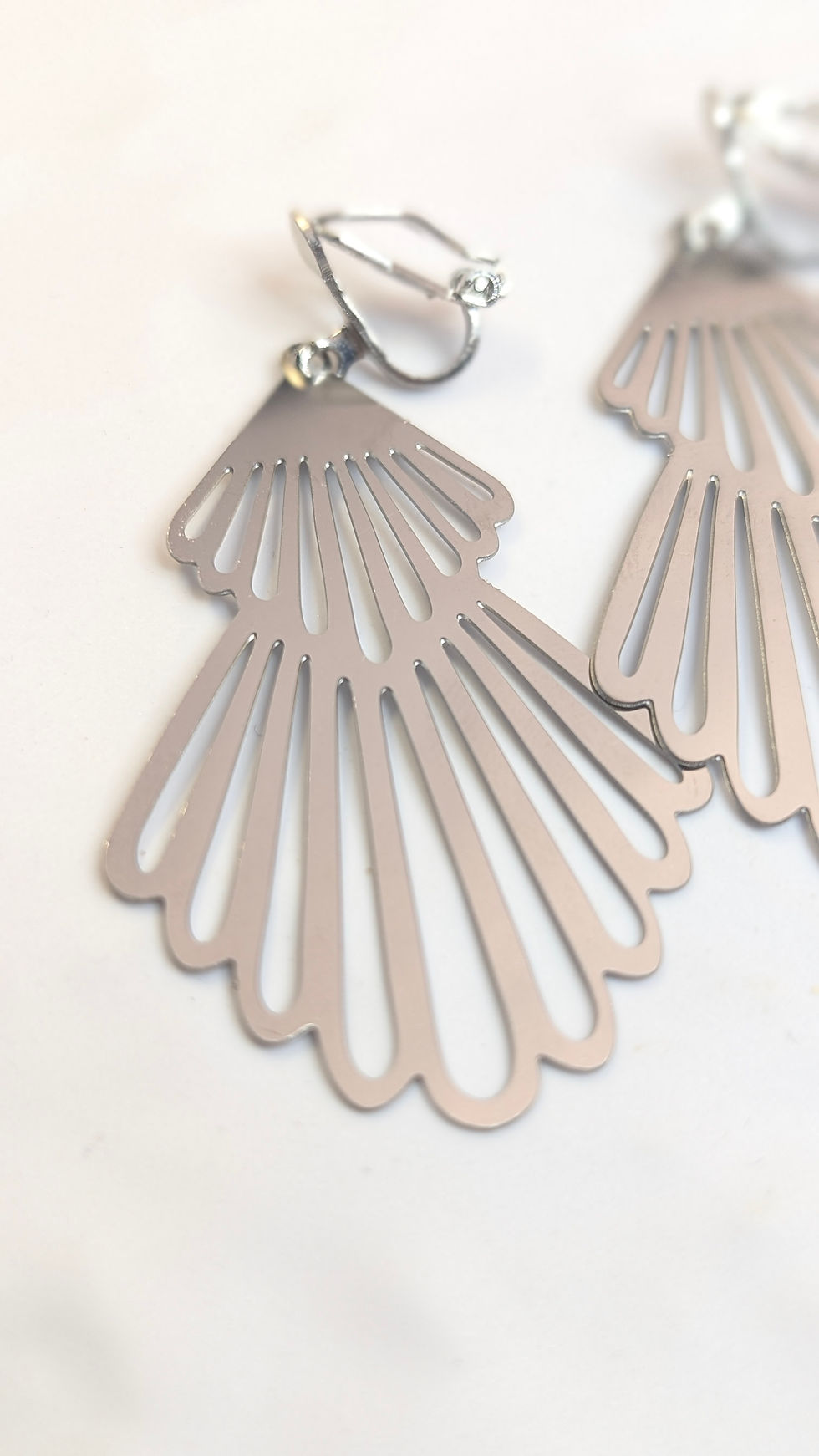 Miniature : Boucles d'oreilles clips "Coquillages"