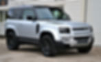 New Defender 90 Hard Top Hakuba Silver & Black
