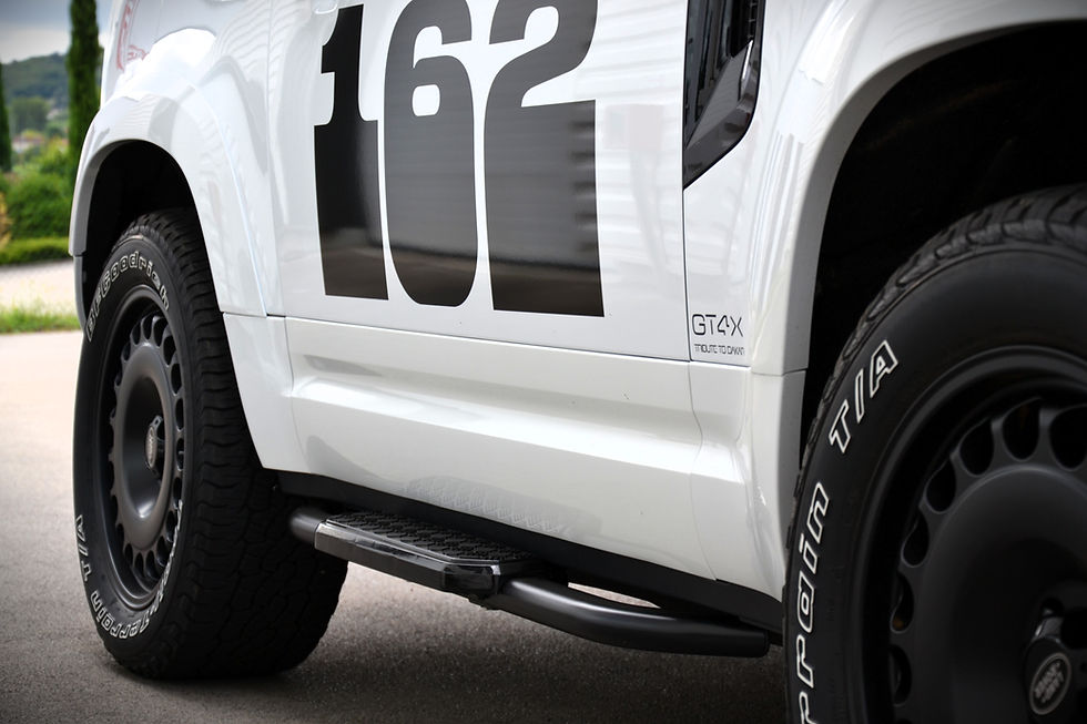 Miniature : ROUE 20 POUCES NOIR POUR LAND ROVER DEFENDER AVEC PNEUS TOUT TERRAINS BF GOODRICH