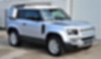 New Defender 90 D200 Hard Top Hakuba Silver