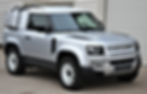 New Defender 90 Hard Top Hakuba Silver