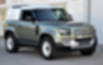 New Defender 90 Hard Top Pangea Green &Fuji white