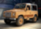 DEFENDER 90 SOFT TOP CAMEL & DARK BROWN