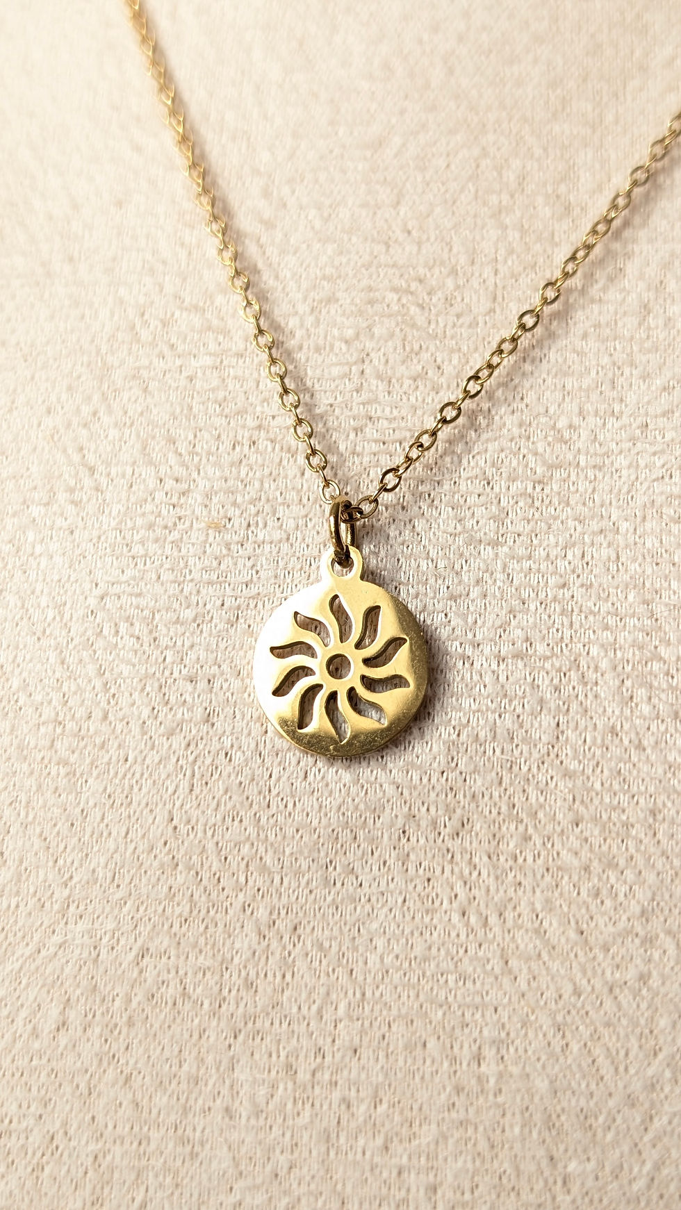 Miniature : Collier "Soleil"