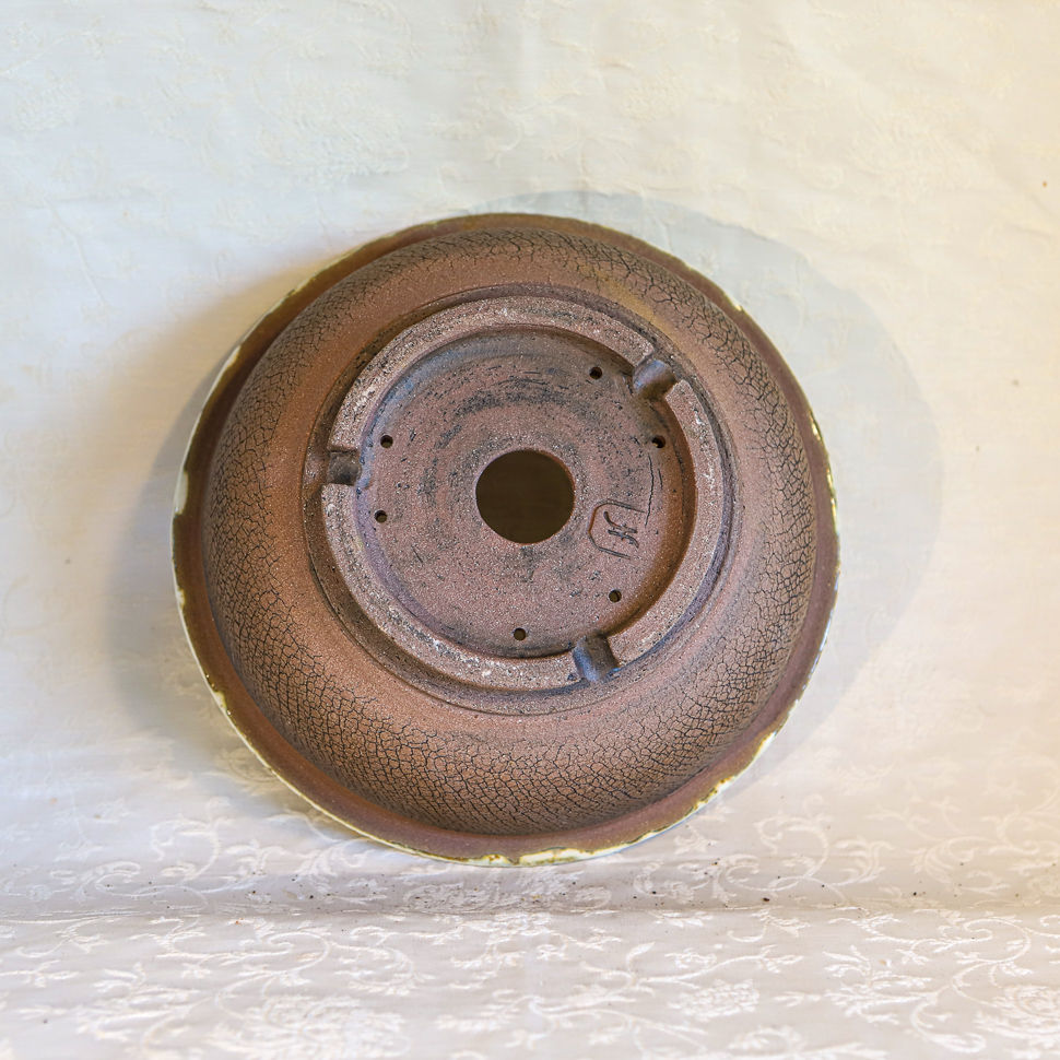 Miniature : RD 660 Pot bonsaï rond Dimensions exterieures: D 23  X 7 cm