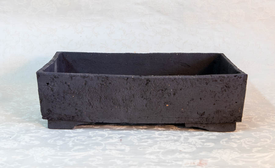 RT 745 Pot bonsaï rectangle Dimensions exterieures: L 26x 17X7 cm