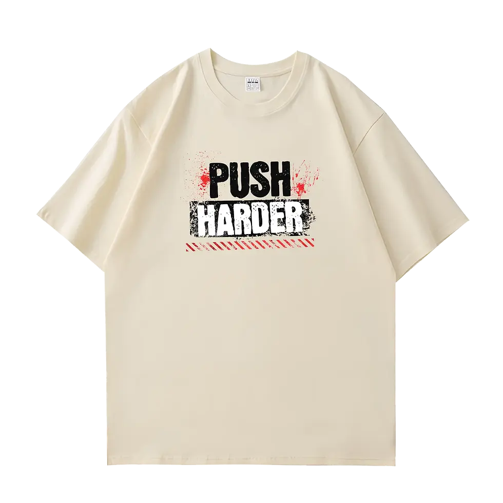 Hình thu nhỏ: TX030M PUSH HARDER Tshirt