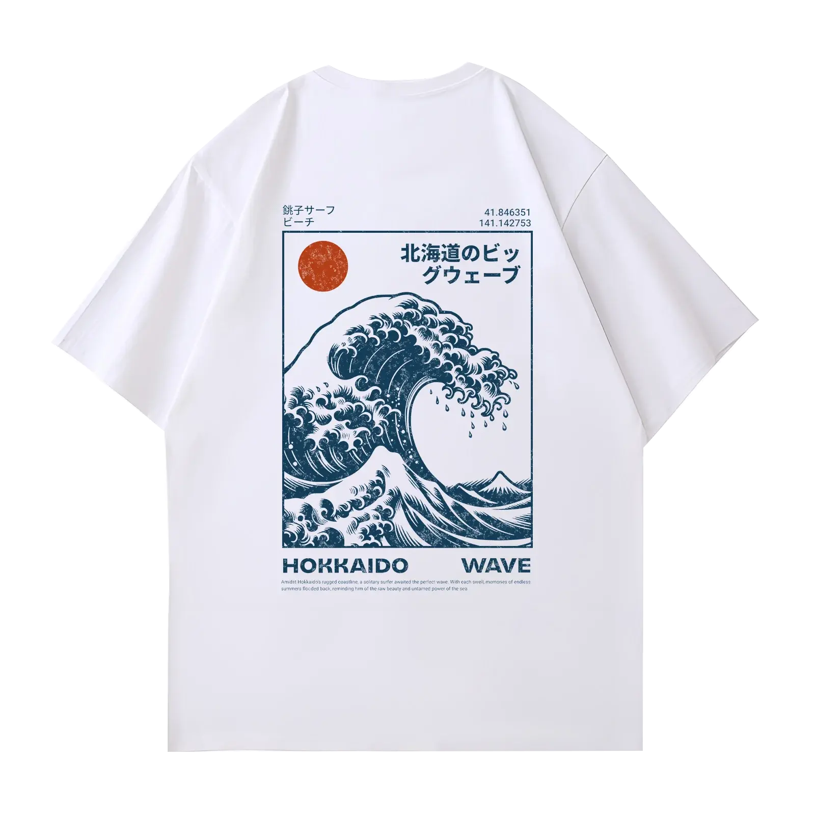 JP019M HOKKAIDO WAVE Tshirt