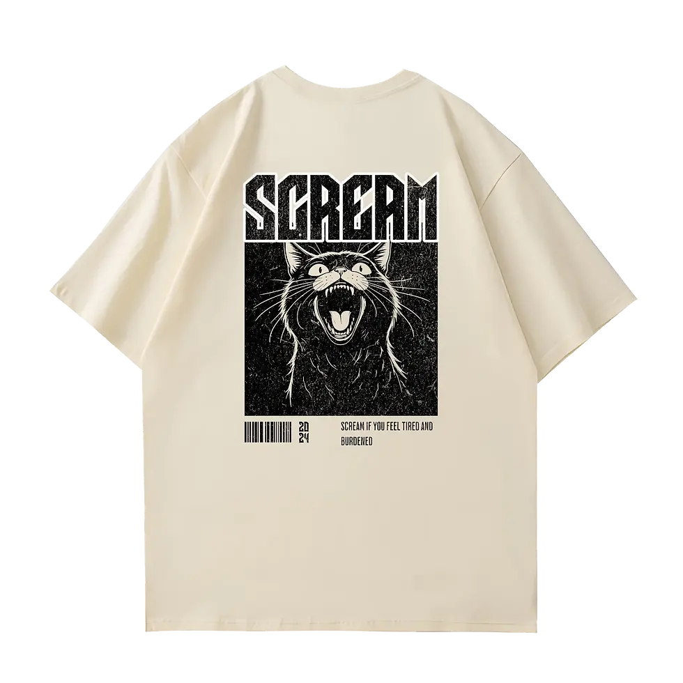 Hình thu nhỏ: CT015M SCREAN Tshirt