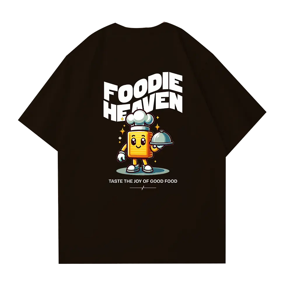 Hình thu nhỏ: HP013M FOODIE HEAVEN Tshirt