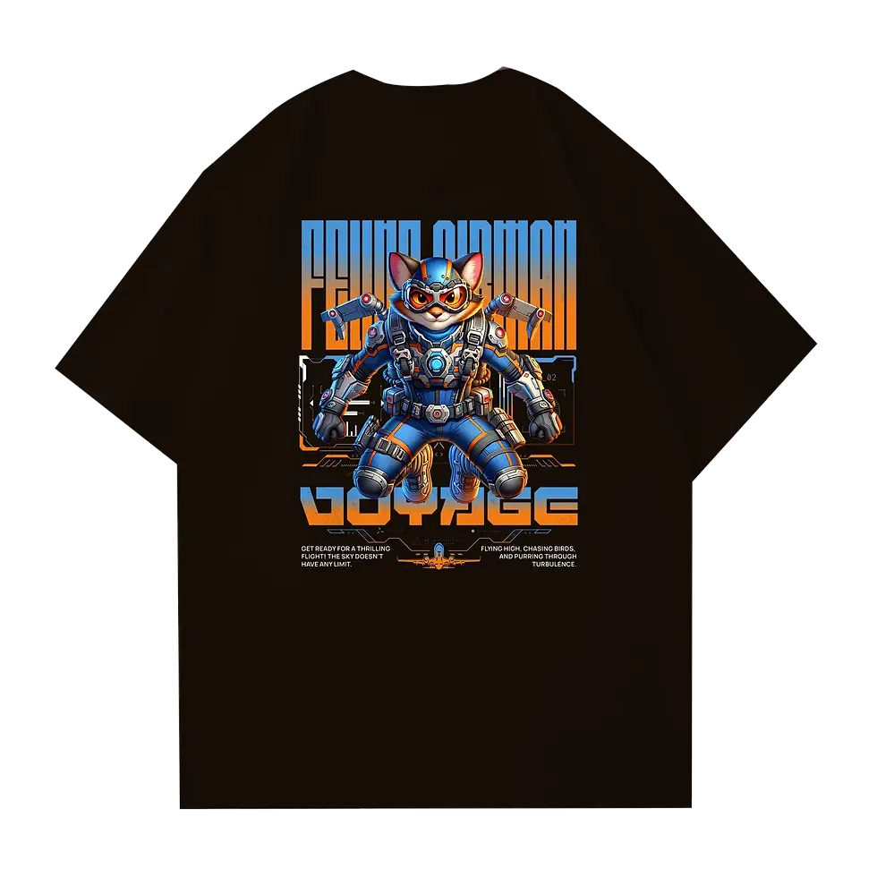 Hình thu nhỏ: AVT037M FEUNG AIRMAN VOYAGE Tshirt