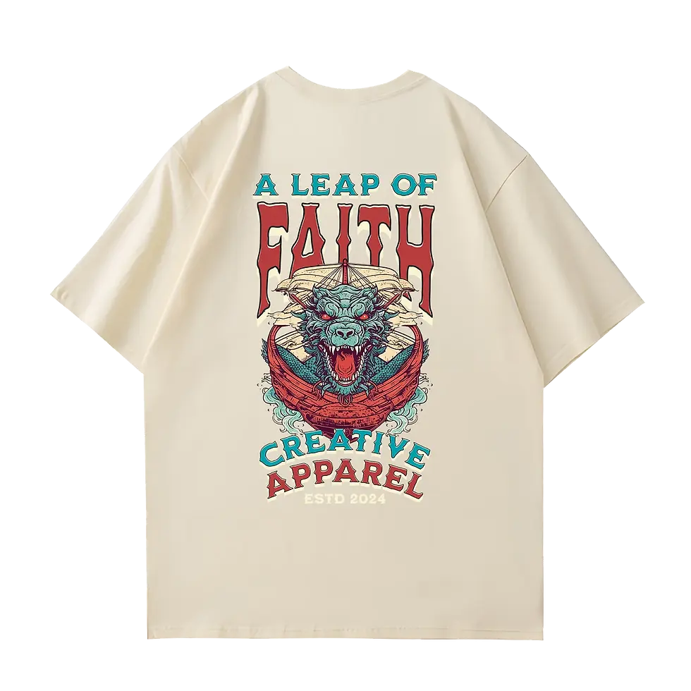 Hình thu nhỏ: AVT013M A LEAP OF FAITH Tshirt