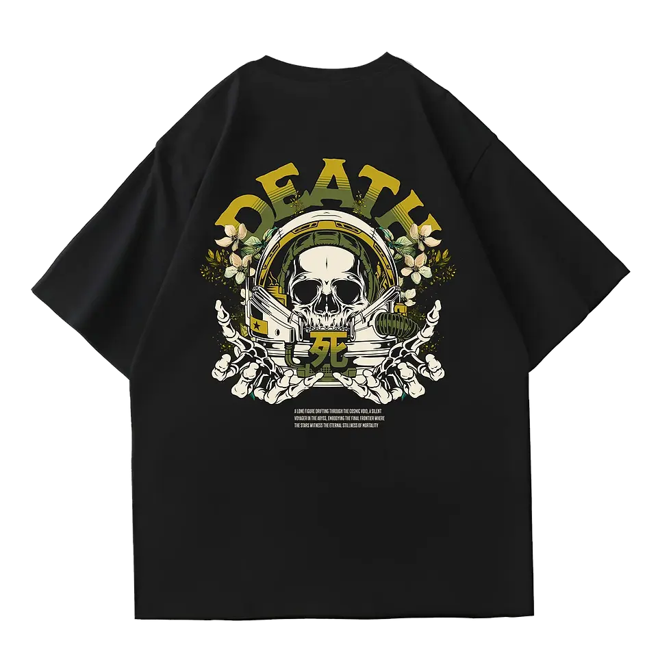 Hình thu nhỏ: AVT019M DEATH Tshirt