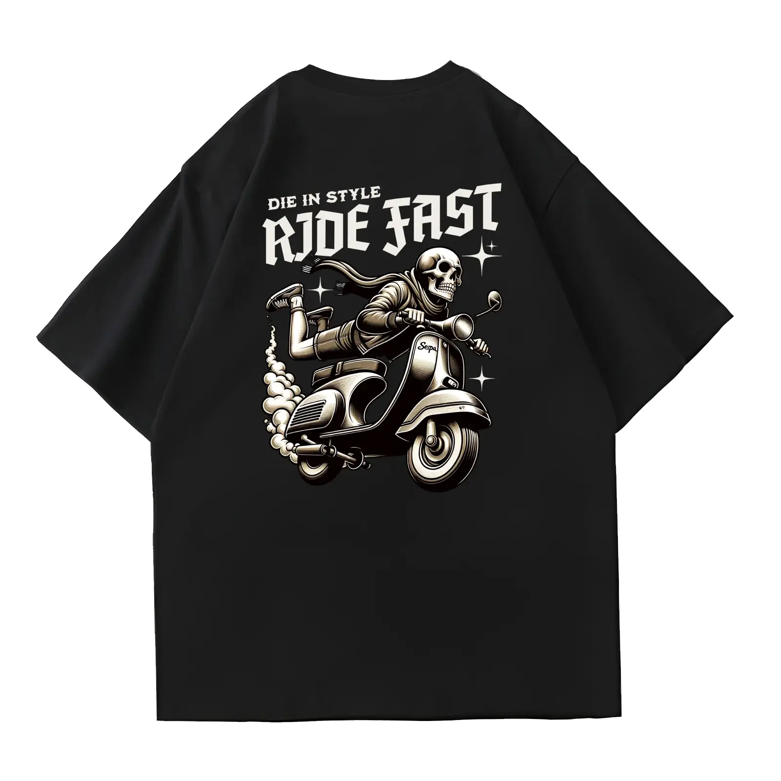 AVT028M DIE IN STYLE RIDE FAST Tshirt