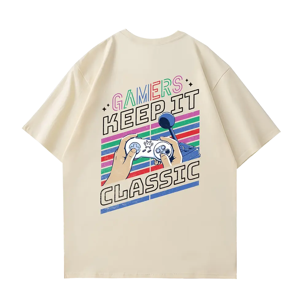 Hình thu nhỏ: GA003M GAMERS KEEP IT CLASSIC Tshirt