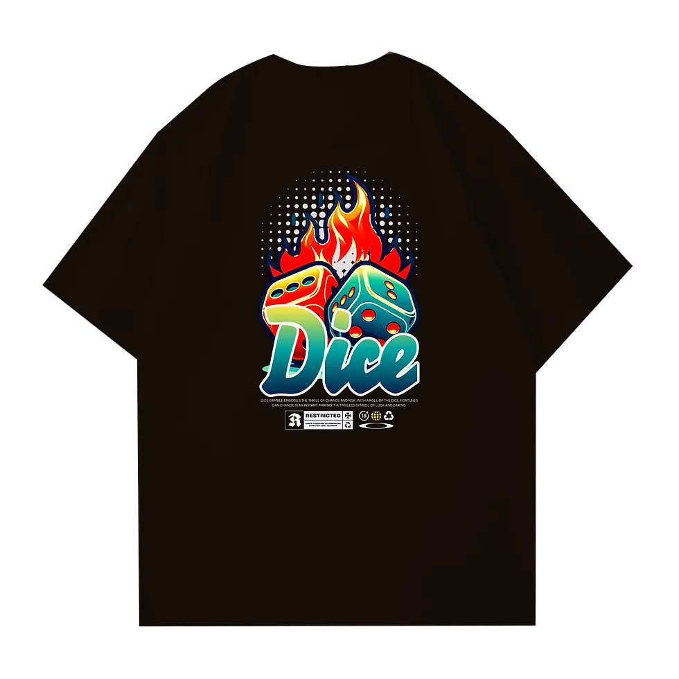 Hình thu nhỏ: AVT014M Dice Tshirt