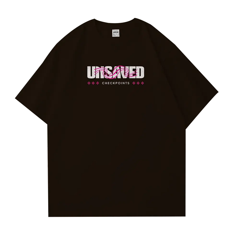 Hình thu nhỏ: GA011M UNSAVED CHECKPOINTS Tshirt