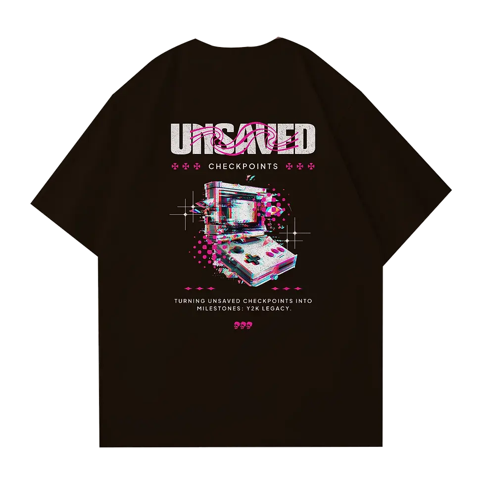 Hình thu nhỏ: GA011M UNSAVED CHECKPOINTS Tshirt