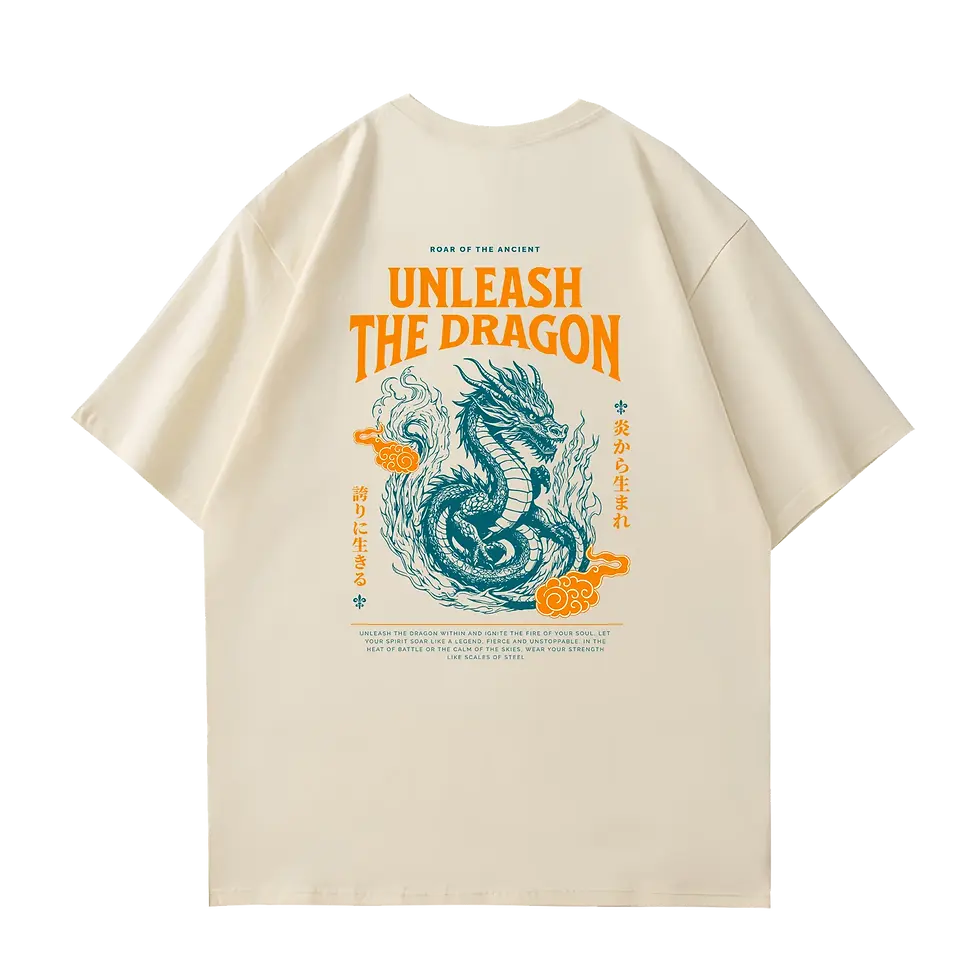 Hình thu nhỏ: AVT026M UNLEASH THE DRAGON Tshirt