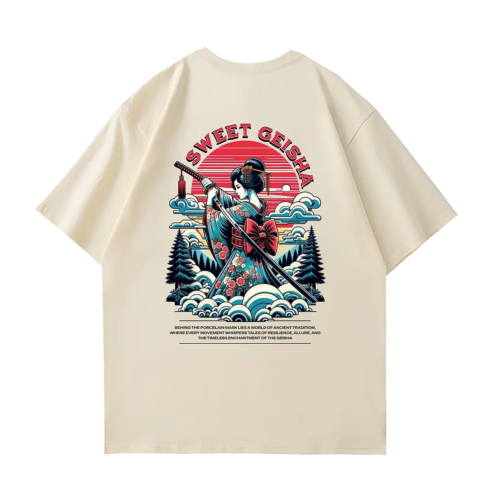 Hình thu nhỏ: JP042M SWEET GEISHA Tshirt