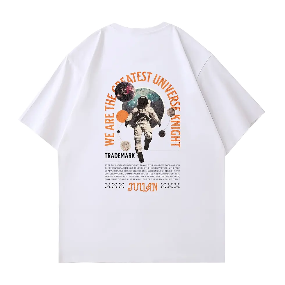 Hình thu nhỏ: AVT011M WE ARE THE CREAREST UNIVERSE KNIGHT Tshirt