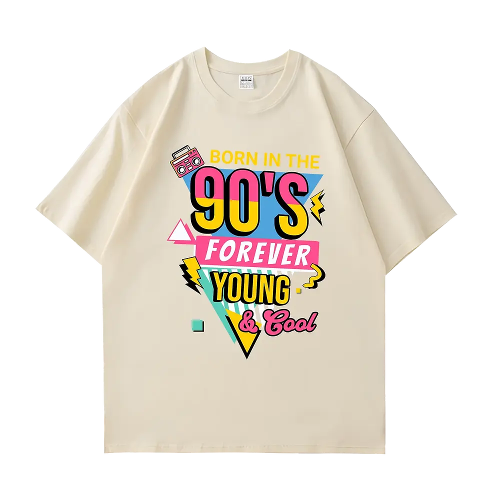 Hình thu nhỏ: TX021M 90'S FOREVER YOUNG AND COOL Tshirt